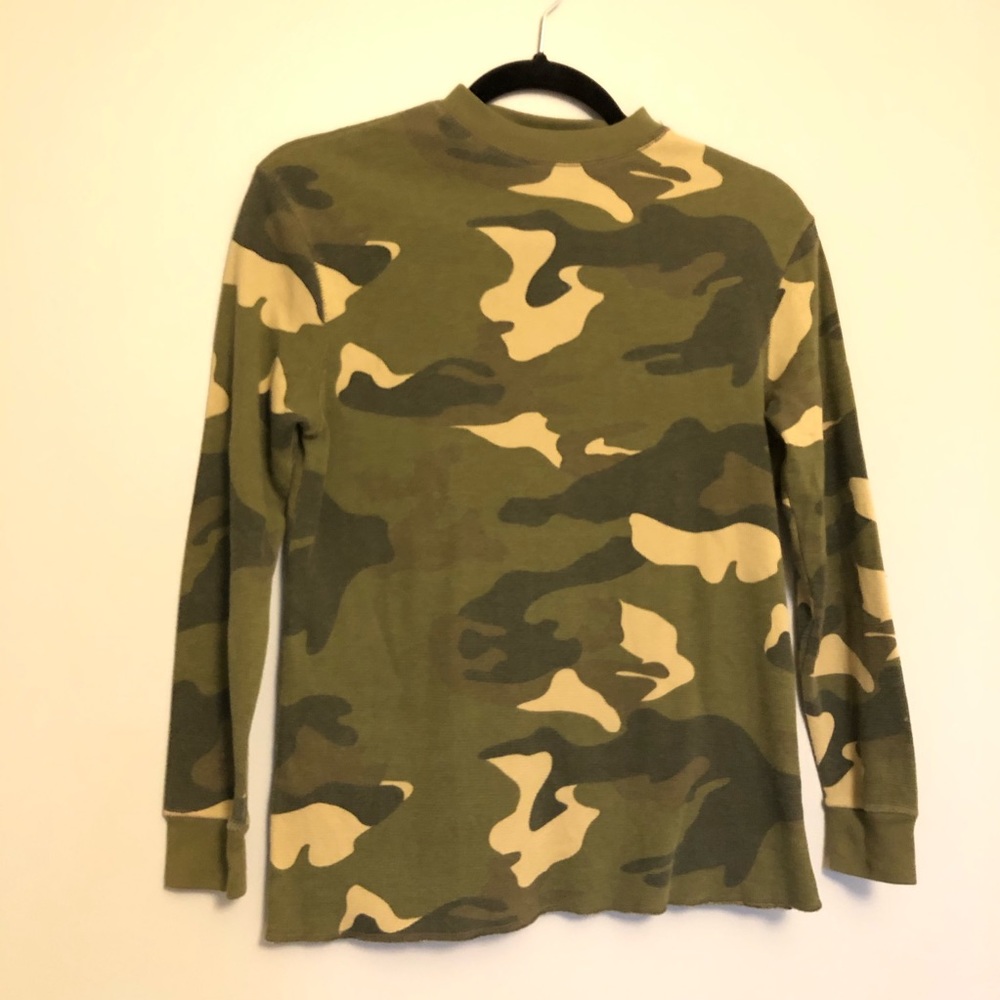Premier International Boys Camo Thermal Tee 12/14